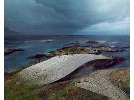 고래를 관찰할 수 있는 노르웨이 북부의 새로운 명소 '더 웨일' 설계공모전 당선작  기사 이미지