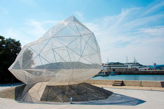 Fujimoto Sauceke의 Naoshima Pavilion